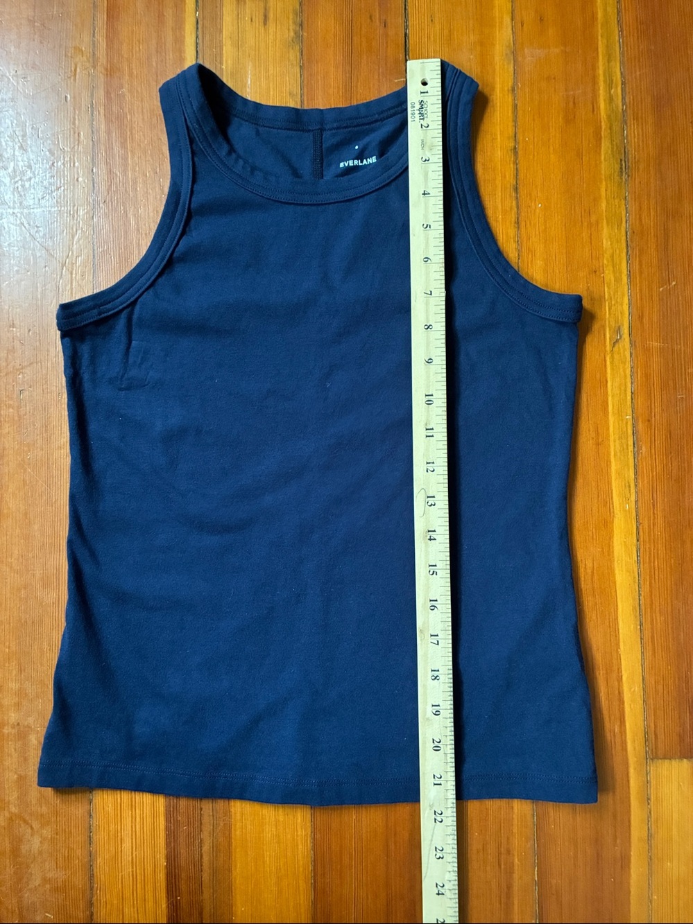 Everlane 100% organic cotton tank top size S fits like XS - Picture 8 of 9